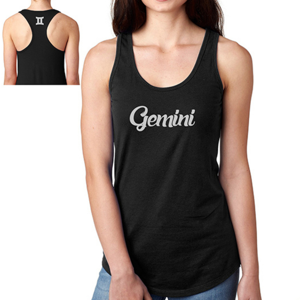 GEMINI Zodiac Racerback Tank